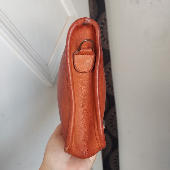 Vintage Coach Rust Zippered Clutch🧡🧡 HTF - Picture 4 of 16